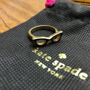 Kate Spade Goreski Glasses Ring Size7
